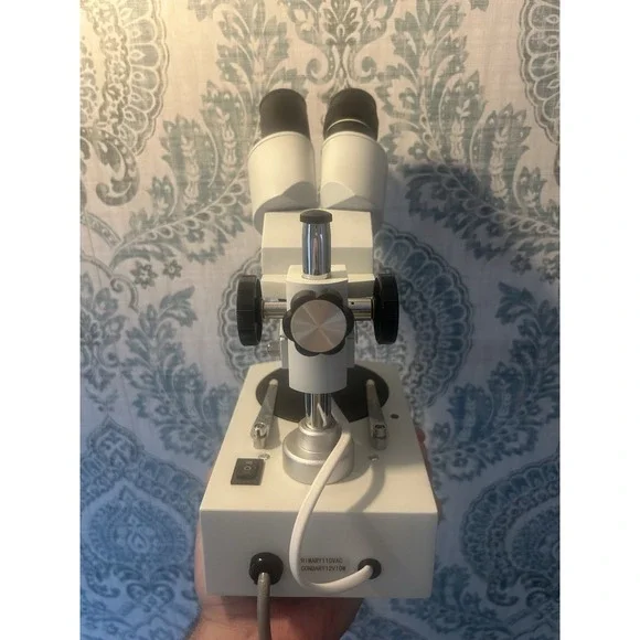 AmScope 20X-40X Binocular‎ Stereo Multi-Use Inspection Microscope All Ages New